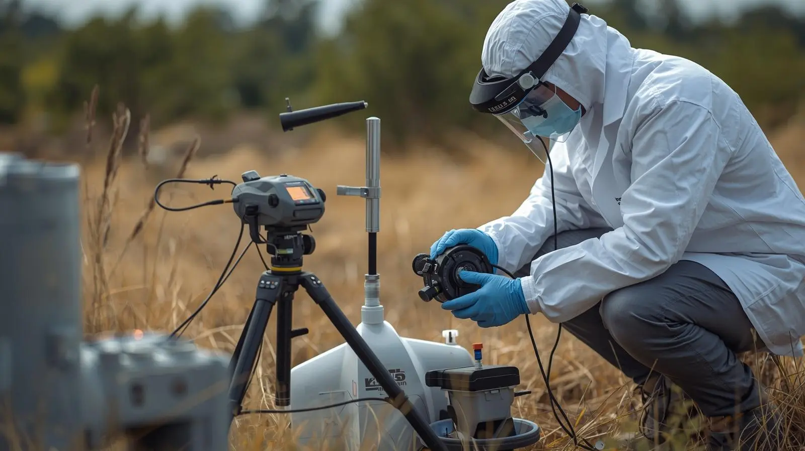 Field air sampling pumps