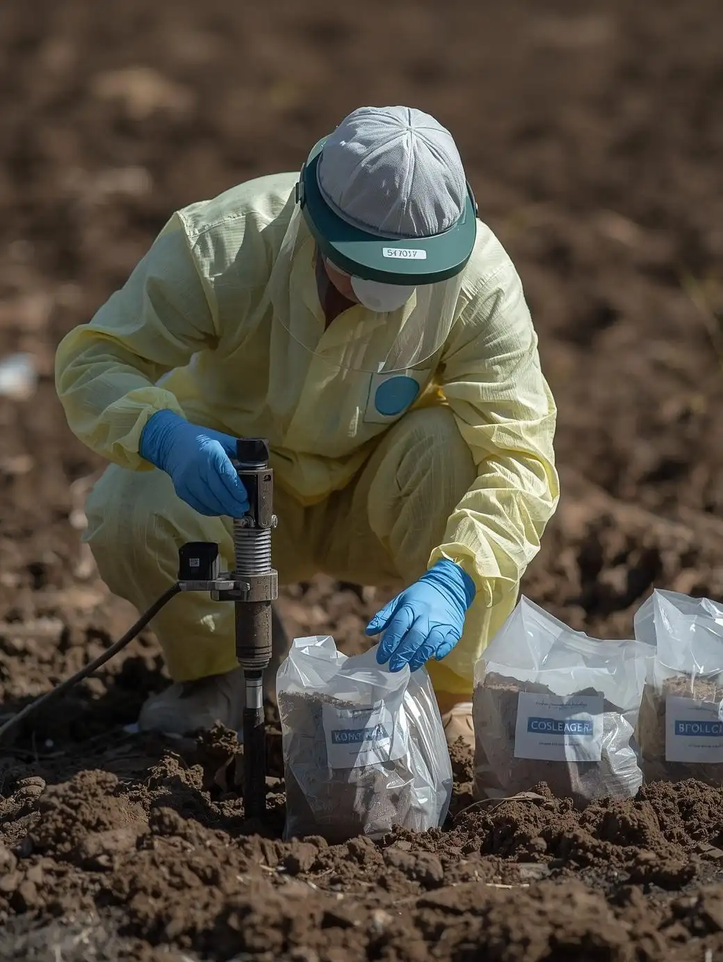 Asbestos laboratory PLM analysis bulk sample preparation Houston TX in-house NVLAP accredited