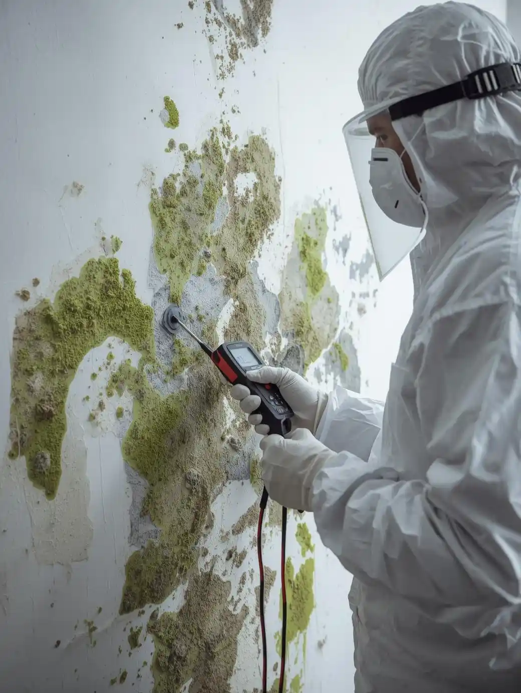 Industrial mold testing and airborne spore sampling in Houston TX workplace