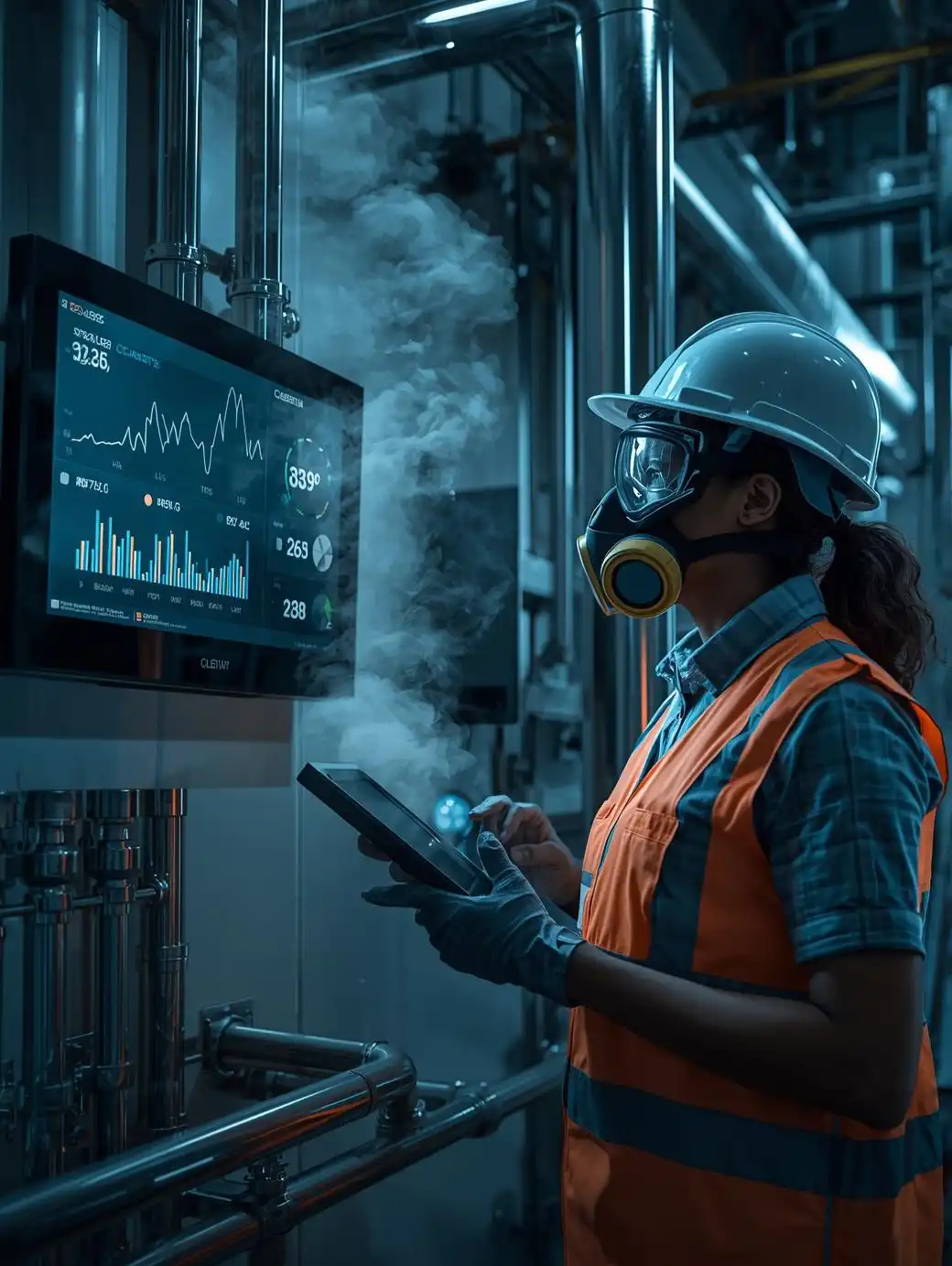 Personal reactive gas air monitoring confined space petroleum refinery wastewater treatment NIOSH methods AGT Labs Houston